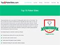 Toptenpokersites
